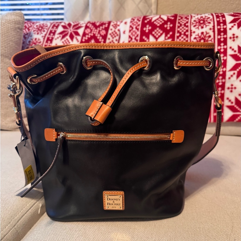 Dooney & Bourke Red and Tan Interior